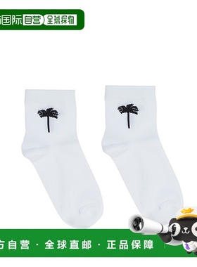 1h可退 潮奢 Palm Angels 棕榈天使 女士 EMBRODERED PALM 袜子 A