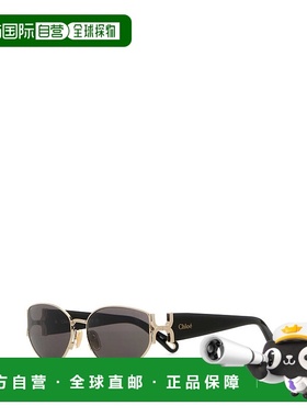 CHLOÉ 女士太阳镜 CH0260S00159 SS2025 黑色 Chloe Sunglasses