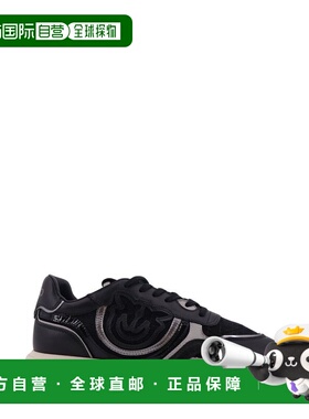 潮奢 Pinko 品高 女士 標誌貼片繫帶運動鞋 SS0173P027