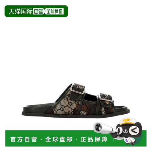 GUCCI 男士拖鞋 831830FAFN08467 SS2026 花色双带凉鞋 凉拖鞋