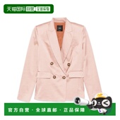 女士西服 104677A2DFO54 SS2025 PINKO 粉红色外套西装