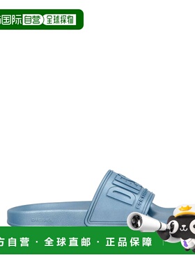 1h可退 潮奢 Diesel 迪赛 女士 Slides 便鞋 blue蓝色 舒适时尚