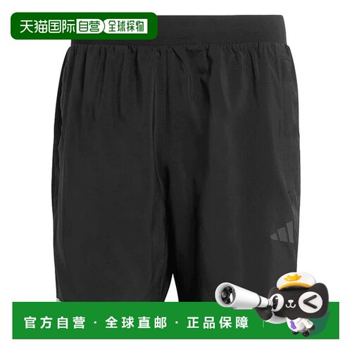 ADIDAS 男士短裤 KE9870NERO CO 黑色 PANTALONCINO UOMO TECH ES