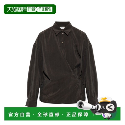 LEMAIRE 女士衬衫 SH1141LF1308BR532 AW2026棕色长袖