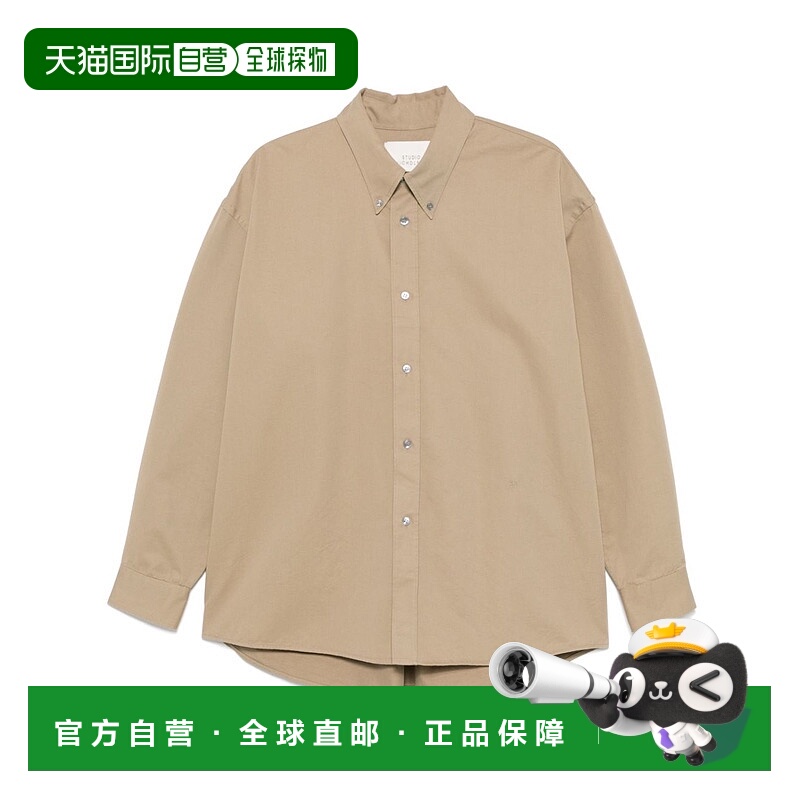 1h可退 潮奢 Studio Nicholson 男士 长袖衬衫 RUSKINSNM1男装