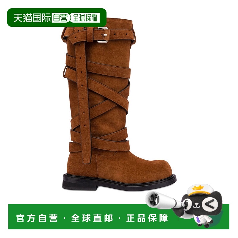 1h可退 MOSCHINO 女士高跟鞋 MA26024C1NME020A AW2025 棕色