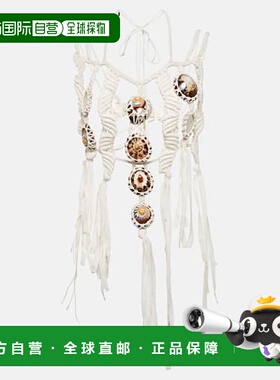 1h可退 潮奢 Chloe 蔻依 女士 Larry crêpe de chine 贝壳装饰项