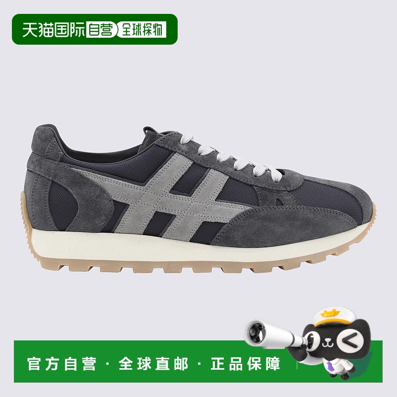 1h可退 HOGAN 男士休闲鞋 HXM6710FQ80P60761K SS2025 黑色