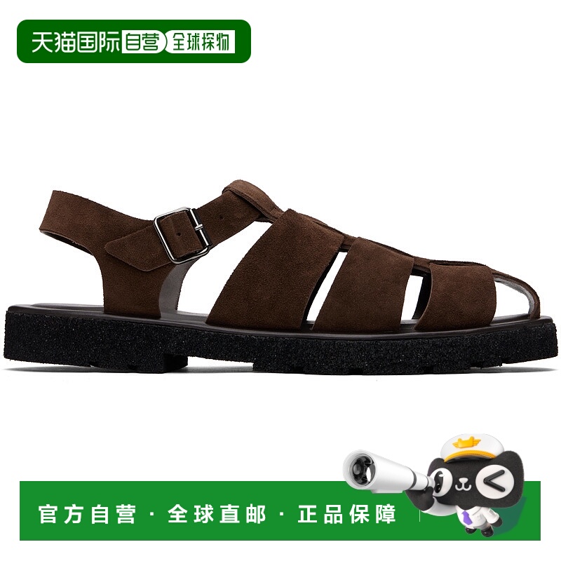 1h可退 潮奢 Paul Smith 保罗 史密斯 男士 棕色 Suede Sandoval