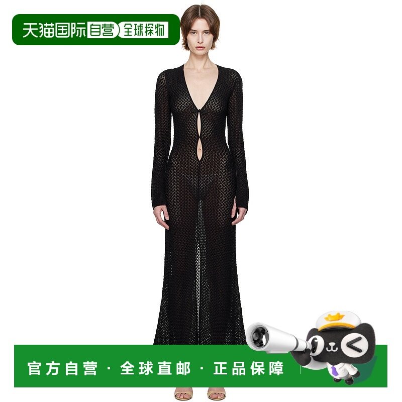 1h可退 潮奢 THE GARMENT 女士 黑色 Tanzania 连衣裙 18148长裙