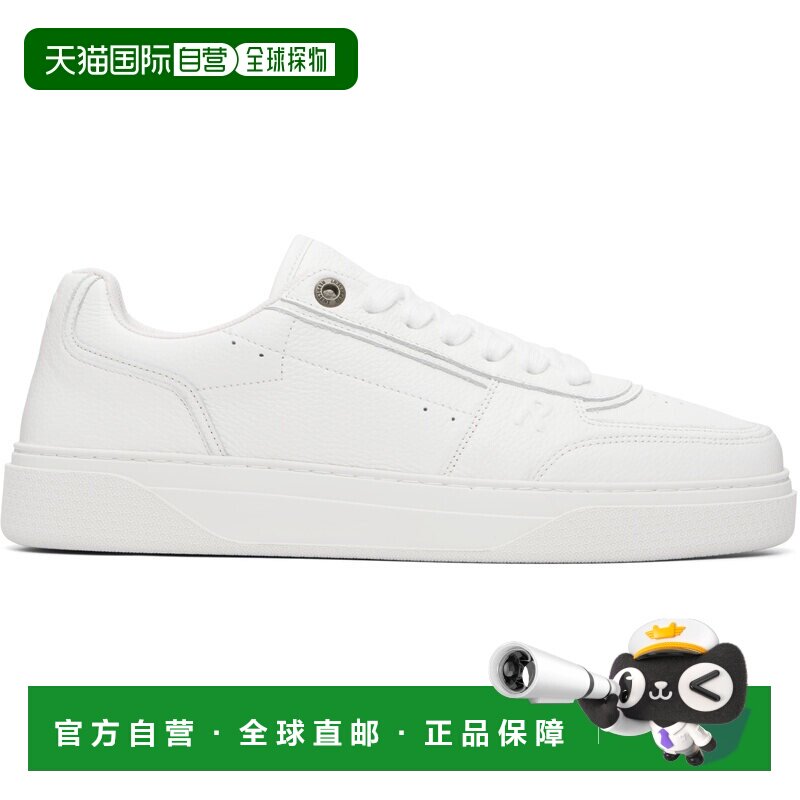 Represent 男士 白色 Initial 运动鞋 MLM91181FLATWHITE