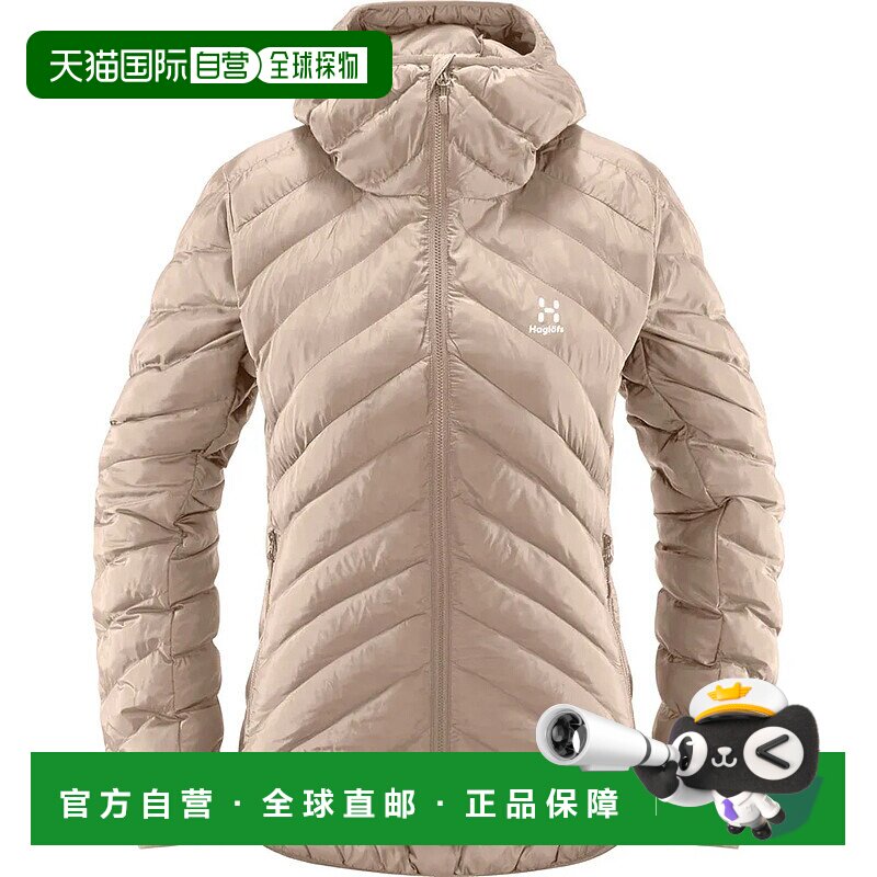 HAGLOFS S&auml;rna模仿夹克 女士连帽羽绒女式外套羽绒服户外