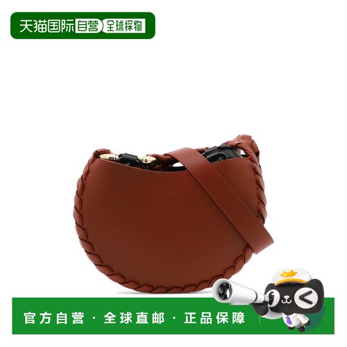 CHLOÉ 女士单肩包 C22AS571H9527S SS2023 红色 徽标单肩包