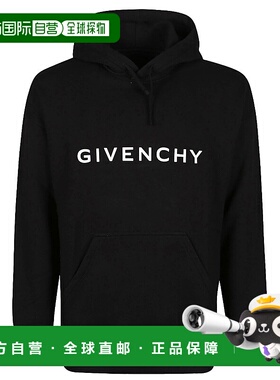 GIVENCHY 男士卫衣 BMJ0HC3YAC001 AW2024 黑色