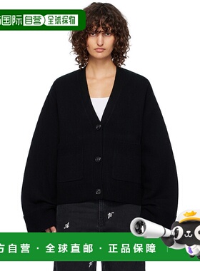 1h可退 潮奢 Axel Arigato 女士 黑色 Memory Relaxed 开衫 A0443