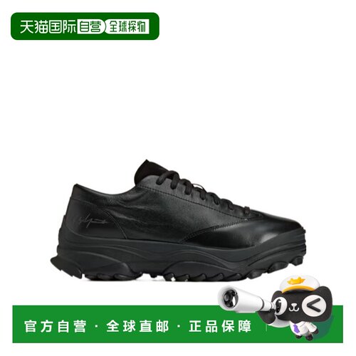 Y-3 男士休闲鞋 JS2453 AW2025 黑色 GSG9 系带运动鞋