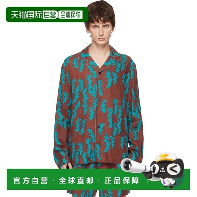 1h可退 潮奢 zegna 杰尼亚 男士 橙色 & 蓝色衬衫 NPC50009619