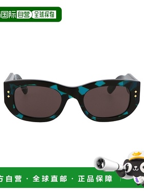 1h可退 GUCCI 女士眼镜 GG1215S001 AW2024 灰色 Gucci GG1215S h