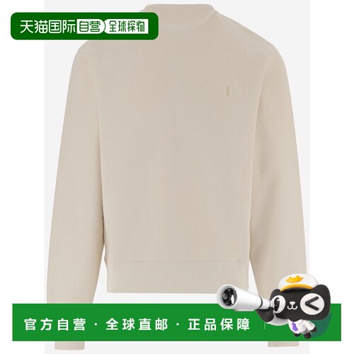 SAINT LAURENT 男士针织衫  白色长袖859817Y36SW7425 CO卫衣