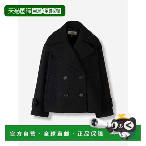 CHLOÉ 女士外套 CH25AMA96952001BLACK AW2025 黑色