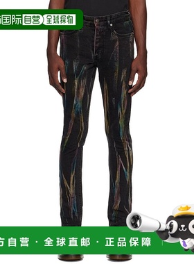 1h可退 潮奢 Ksubi 男士 黑色 Chitch Refrakt 牛仔裤 MPS23DJ006