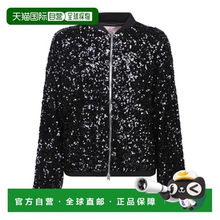 女士西服 Sequin GI00027DR126479300 黑色 covered AW2024 HERNO