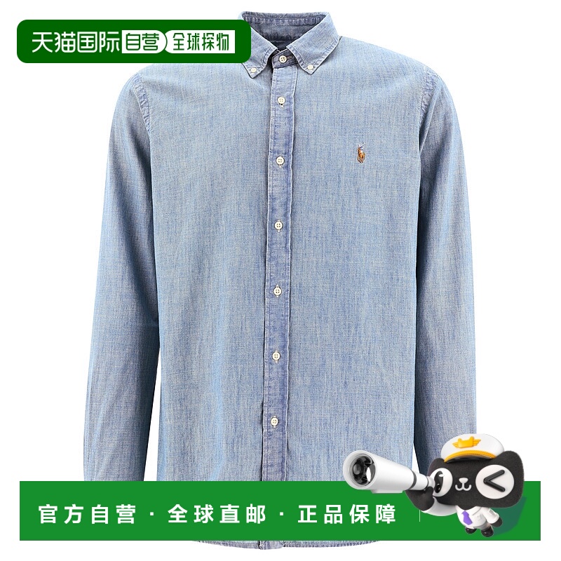 1h可退 POLO RALPH LAUREN 男士衬衫 710792042001CHAMBRAY