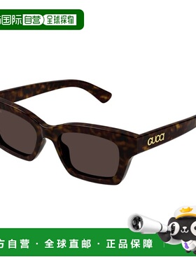 GUCCI 女士太阳镜 GG1790S002 CO 褐色 猫眼太阳镜
