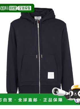 THOM BROWNE 男士卫衣 MJT153A03377415 CO 蓝色 HOODIE外套