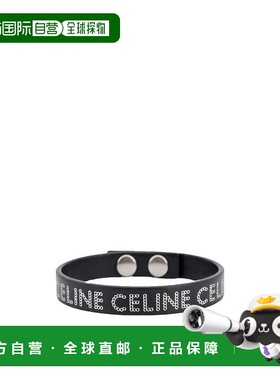 CELINE 男士手链手镯 460SB3SMO38NSBLACK AW2024 黑色