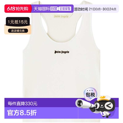 PALM ANGELS 女士T恤 PWAC020C99FAB0010110 AW2024
