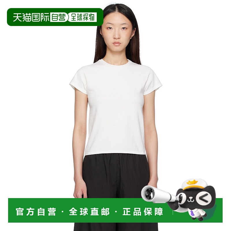 1h可退 潮奢 The Row 女士 灰白色 Tori T 恤 7937K526