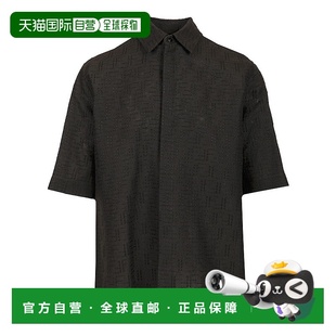 SS2025 FENDI FS1317F0QA1 衬衫 黑色 男士