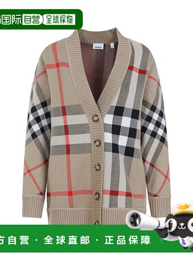 BURBERRY 女士针织衫 8039153A7026ARCHIVEBEIGE AW2025开衫