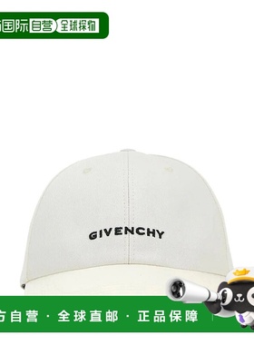 GIVENCHY 男士帽子 BPZ022P0JV100-27 SS2025 白色遮阳帽