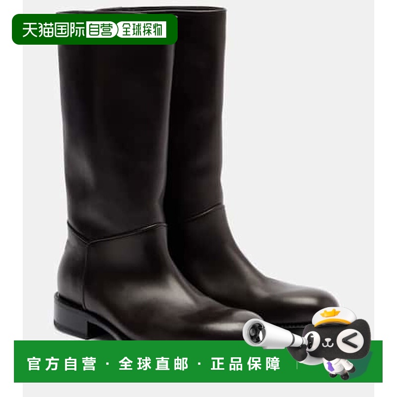 1h可退 潮奢 The Row 女士 Nobilis Riding 皮质及膝靴子
