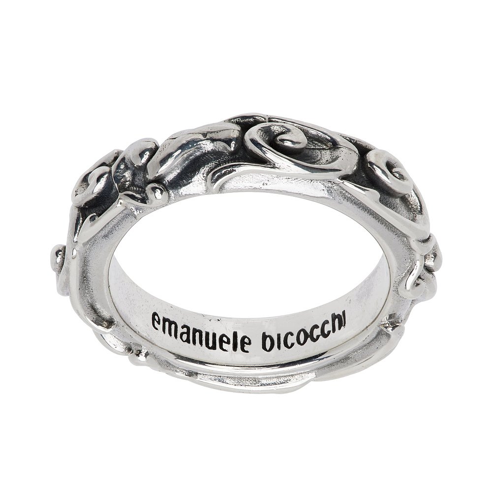 潮奢 Emanuele Bicocchi 男士 Arabesque 戒指 KLA4