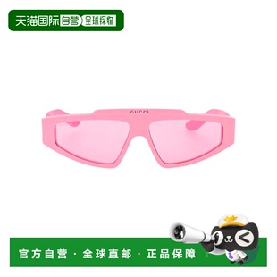 GUCCI 男士太阳镜 GG1591S003 AW2025 粉红色 徽标太阳镜