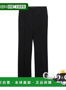 PRADA 女士休闲裤 P293I108NSOOOF0002 SS2025黑色 直筒裤