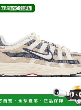 1h可退 潮奢 Nike 耐克 男士 灰色 & 灰褐色 P-6000 Suede 运动鞋