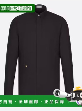 DIOR 男士衬衫 733C554B2088971 SS2023 黑色长袖