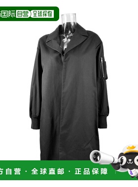 1h可退 MOSCHINO 女士外套 WK37200T7893C74 AW2024 黑色 徽标风