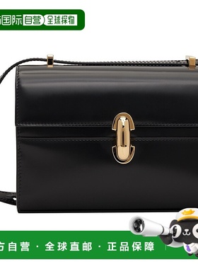 1h可退 潮奢 SAVETTE 女士 黑色 Symmetry 19 单肩包 H0041919