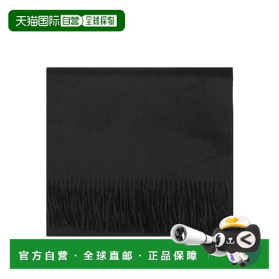 MAX MARA 女士围巾 25245463316E15 AW2025 黑色 Cashmere Stole