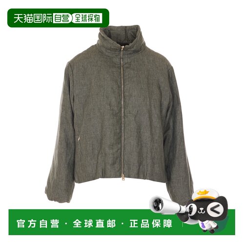 HERNO 女士夹克 GI000353D17105Z7400 SS2026 绿色【付后1h可退】