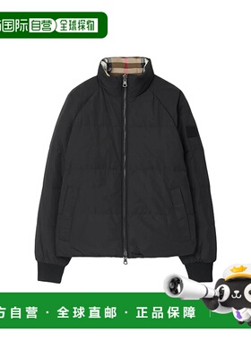 Burberry 女士25秋冬双面格纹拉链羽绒服 81052131