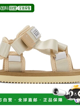 1h可退 潮奢 Suicoke 女童 米色 DEPA-2 儿童凉鞋童鞋童装 OG0222