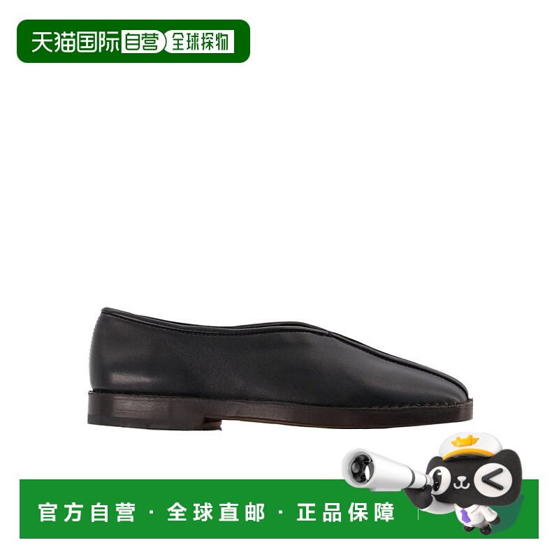 1h可退 LEMAIRE 女士休闲鞋 FO0006LL0023BLACK CO 黑色 方头平底
