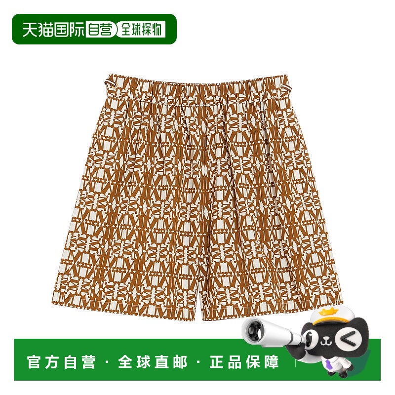 1h可退 MAX MARA 女士短裤 TAIGA001 SS2025 棕色
