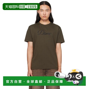 男士 黑色 Cursive 1h可退 恤 Dime DIMEFA2574BLK 潮奢